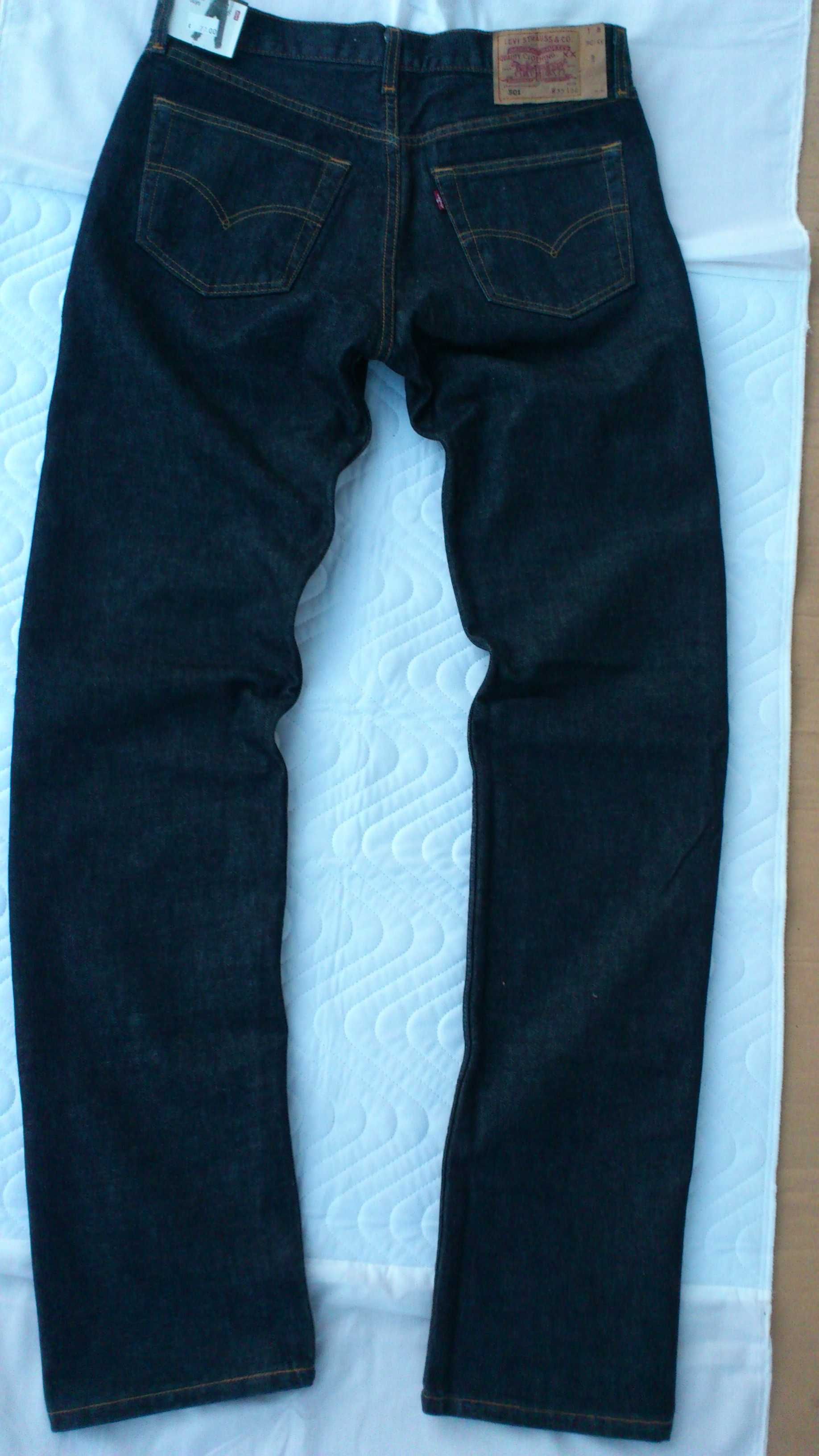 Джинсы Levi Strauss 501. Made in SPAIN,НОВЫЕ.2002г.33/36 Продажа-Обмен