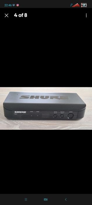 Радіосистема Shure blx24/beta 58 s8