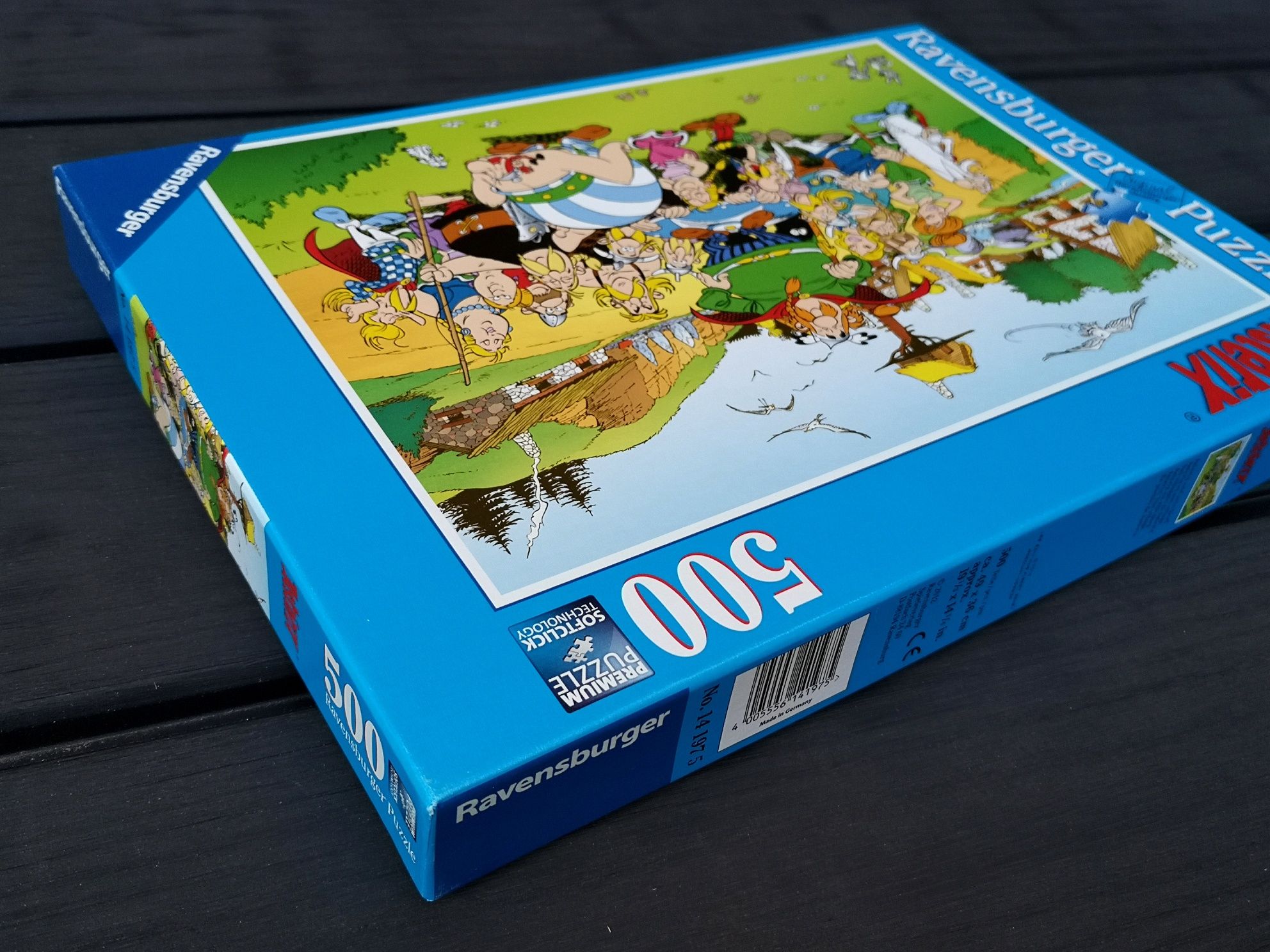 Puzzle 500 Ravensburger Asterix The Village nie 1000
