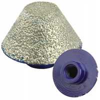 Frez Diamentowy Stożkowy Stożek Gwint M14 20-48Mm Ceramika Kamień