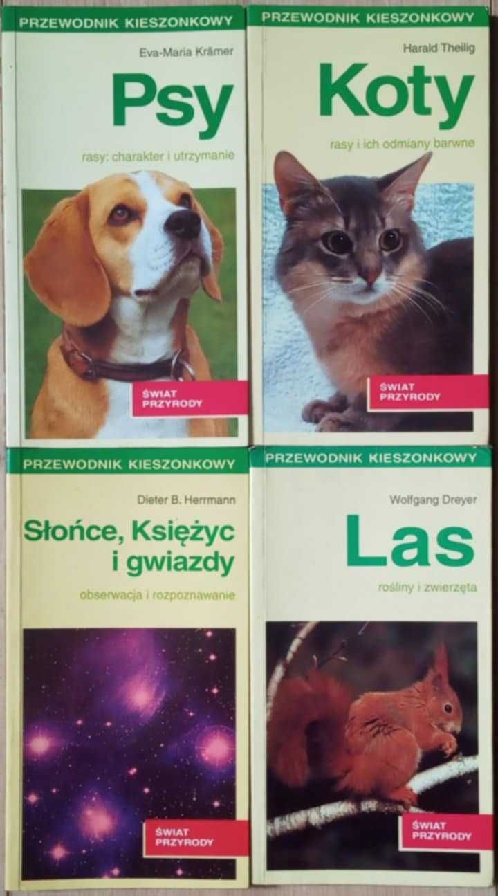 Przewodnik kieszonkowy Psy, Koty, Słońce księżyc i gwiazdy, Las