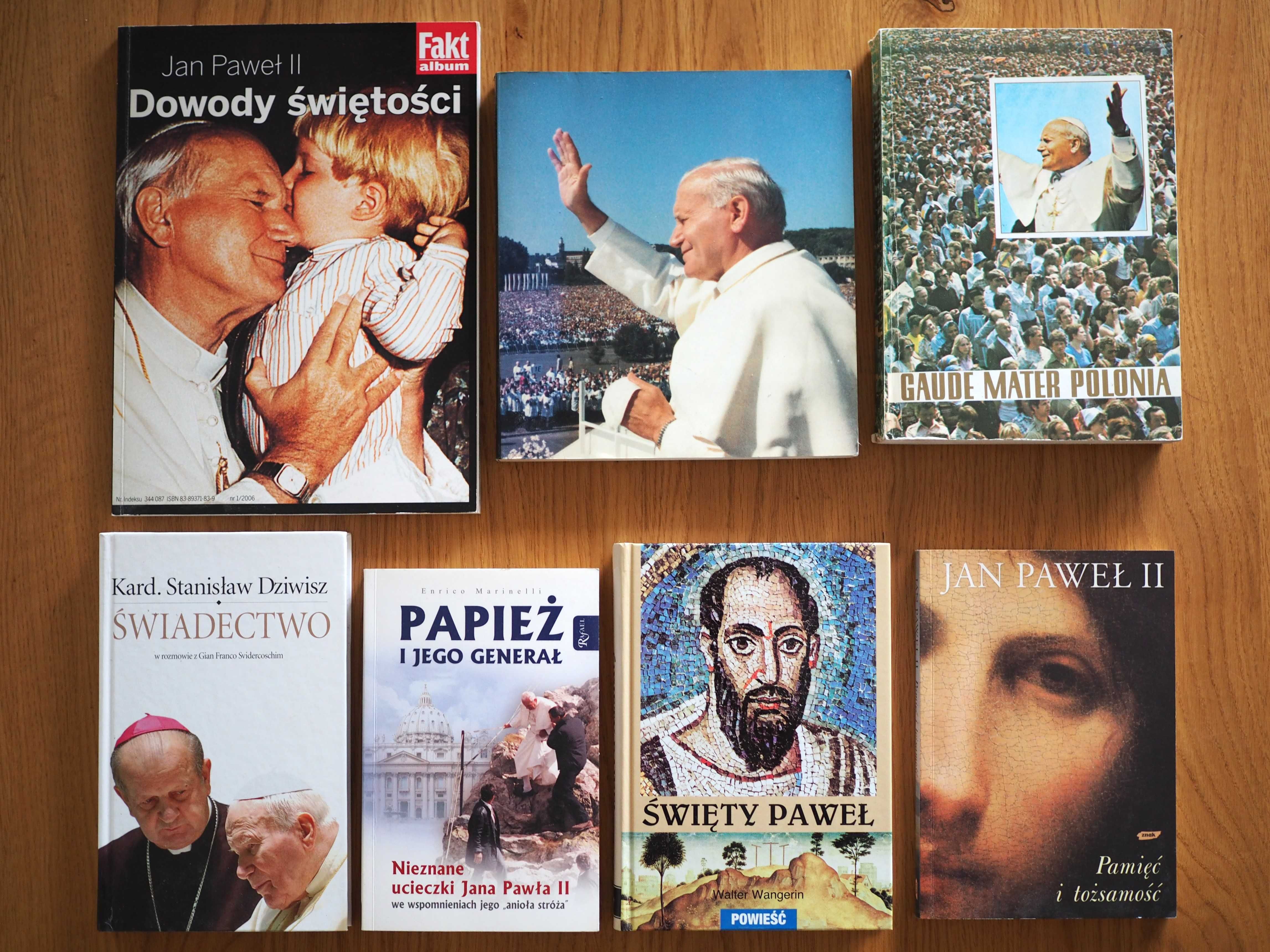 Jan Paweł II zestaw 7 książek