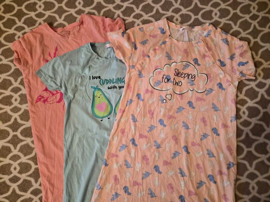 Три піжами в пологовий, для вагітних та годуючих