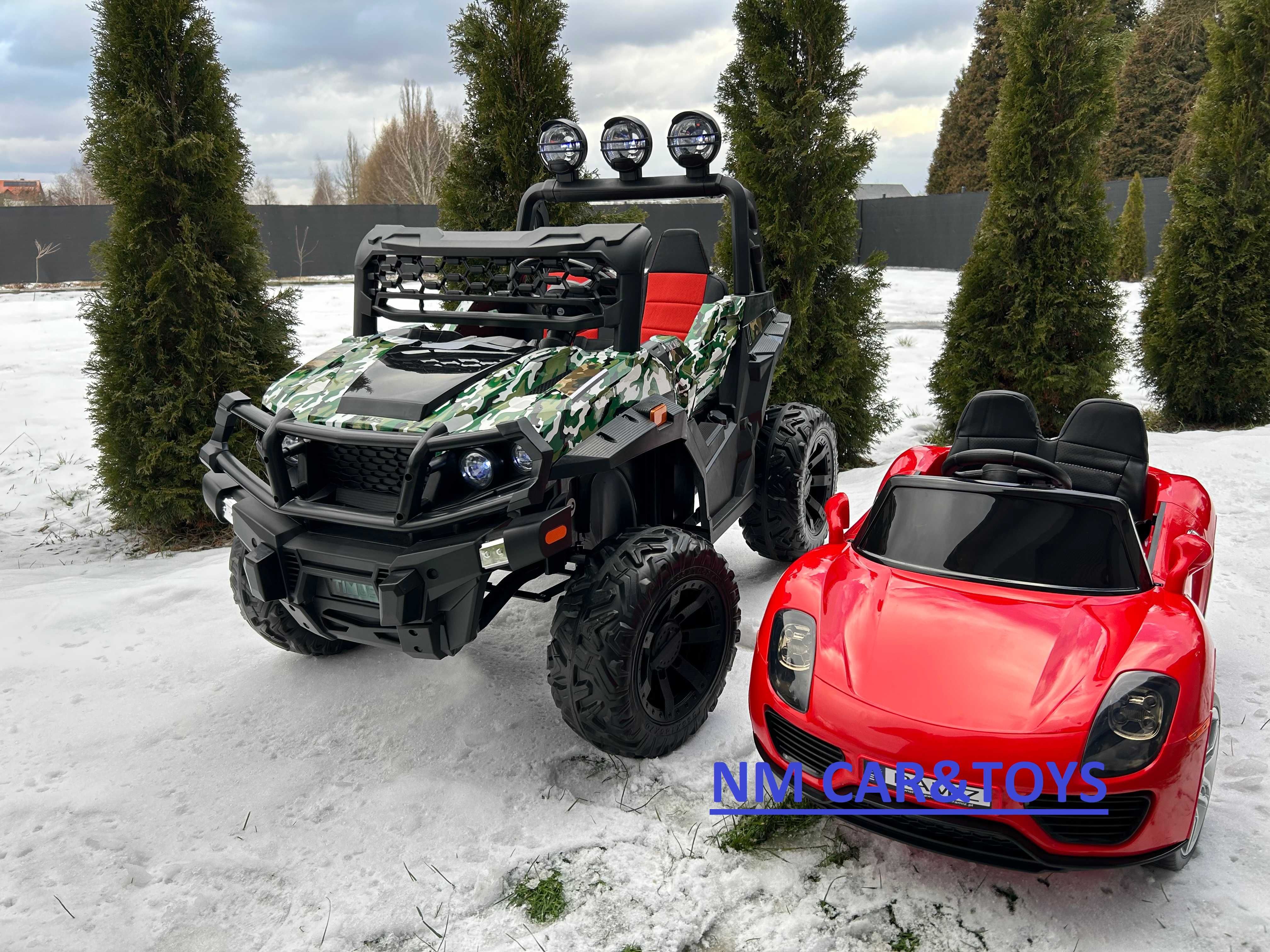 Auto na akumulator 2os. Lakier 4x4 180W Pojazd Samochód Timus
