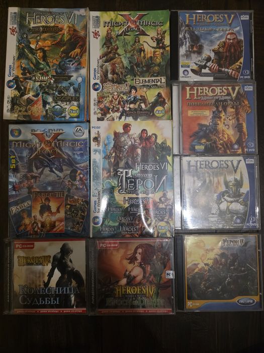 Heroes of Might and Magic / Герои меча и магии (PC и ПК)