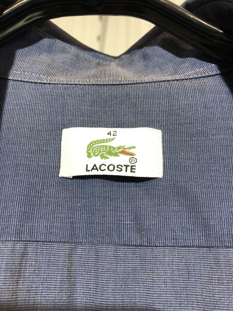 Рубашка lacoste ворот 41 см