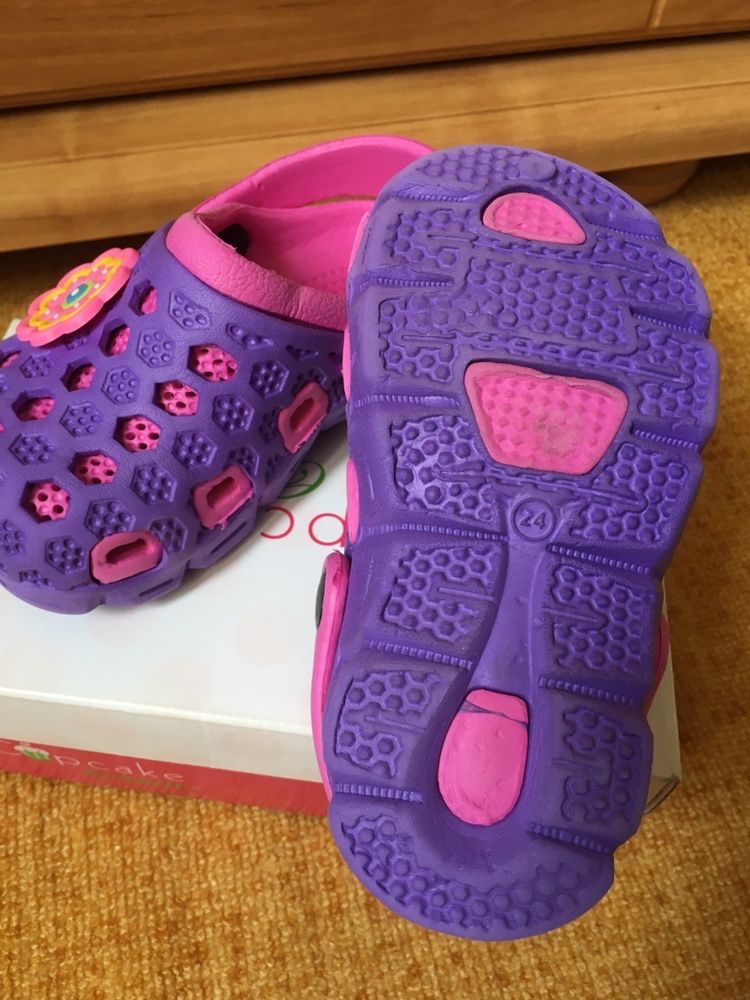 Buty - Crocsy dziewczece rozm 24