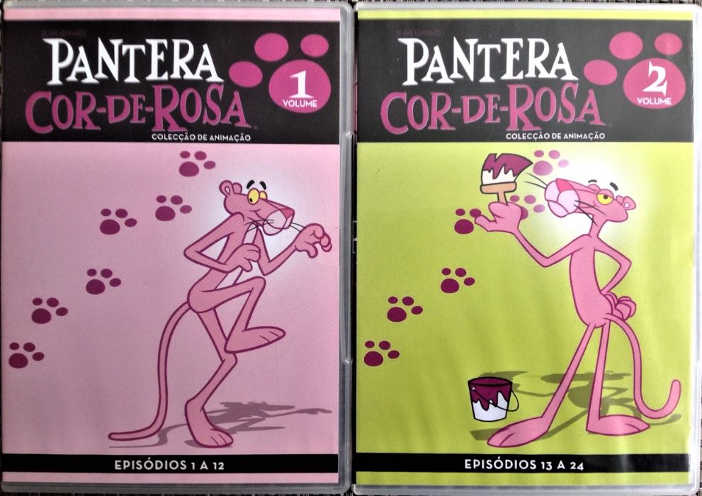 Pantera Cor-de-Rosa - 10 DVDs - 124 Episódios - Colecção de Animação