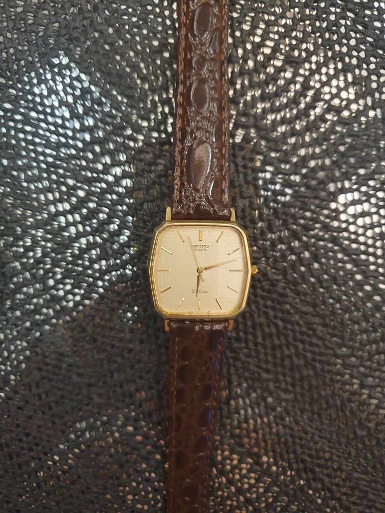 Seiko Dolce Pozlacany