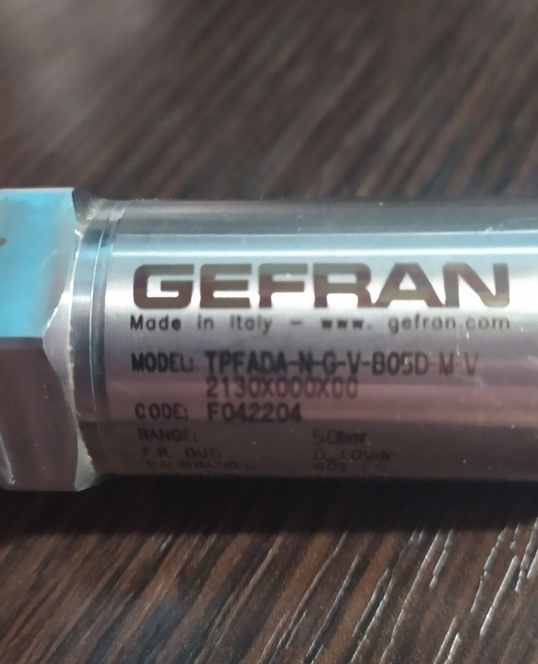 Датчик давления GEFRAN 50 bar, 0_10Vdc