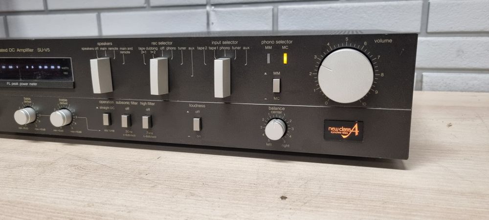 Wzmacniacz TECHNICS SU-V 5. Clasa A.