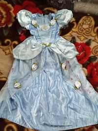 Костюм платье золушки принцессы Дисней Disney на 7-10 лет