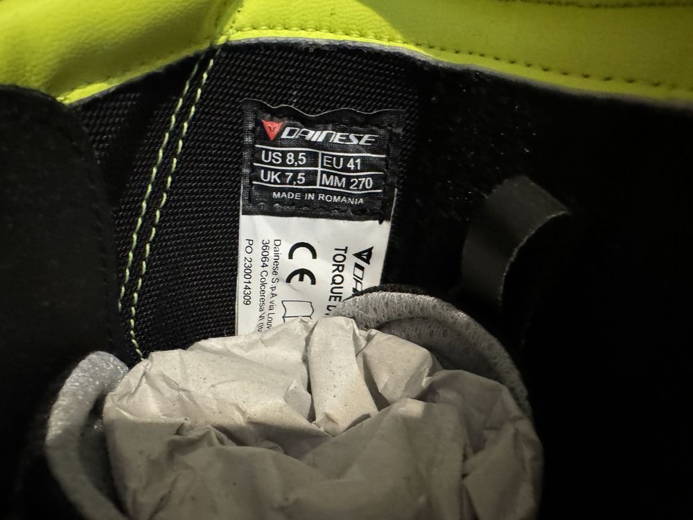 Buty dainese torque out 3  rozne rozmiary ostatnie sztuki z magazynu