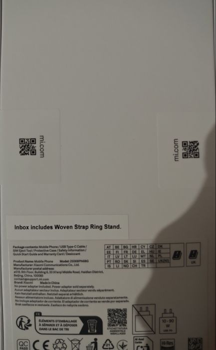 Xiaomi 15T Pro com 12GB de RAM e 1TB novo selado