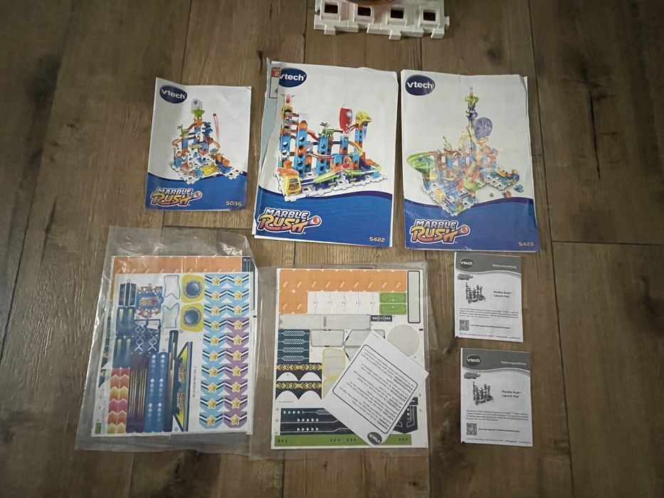 VTech Marble Rush tor kulkowy kulodrom 3 zestawy