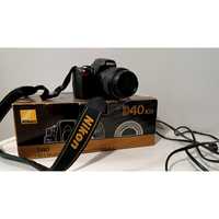 Sprzedam aparat Nikon D40 + Obiektyw 18-55mm