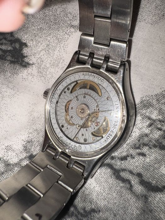 Чоловічий механічний годинник Swatch swiss
