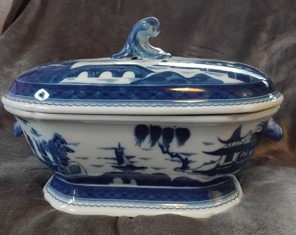 Terrina Blue Canton Vista Alegre, Mottahedeh