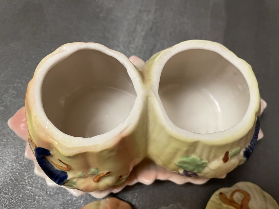 ozdobny ceramiczny pojemnik kuchenny