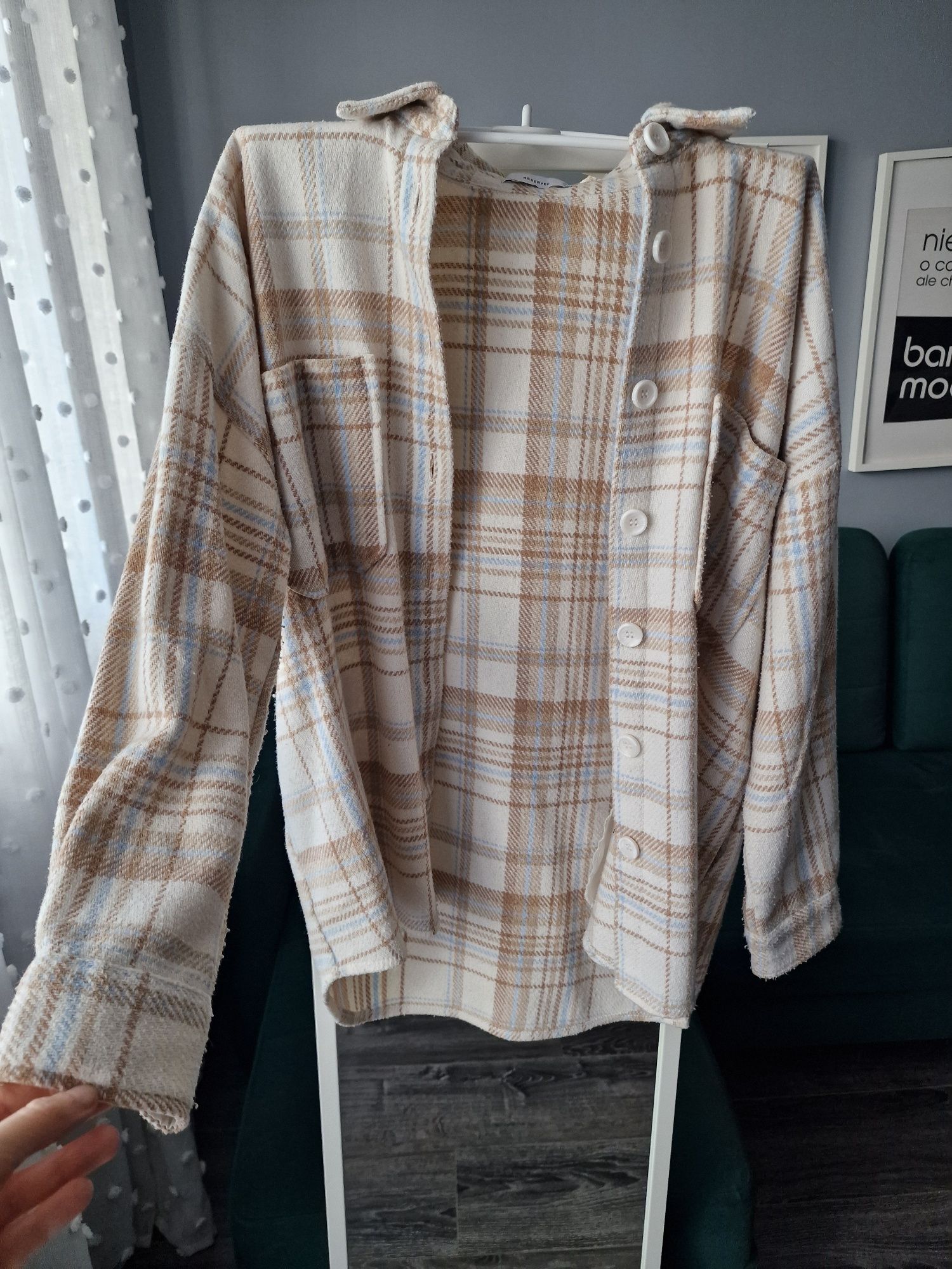 Reserved kurtka koszulowa r. S oversize