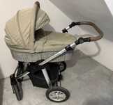 Wózek dziecięcy 2w1 Baby Design Dotty Eco beżowy + adaptery