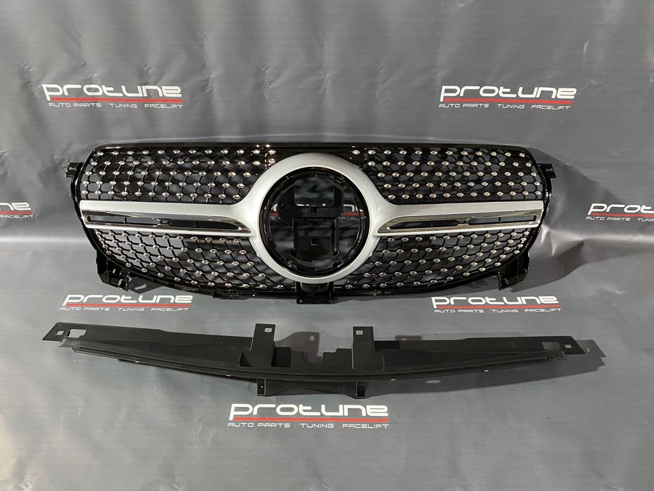 Решетка радиатора Mercedes W167 X167 GLS GLE GT panamericana Diamond