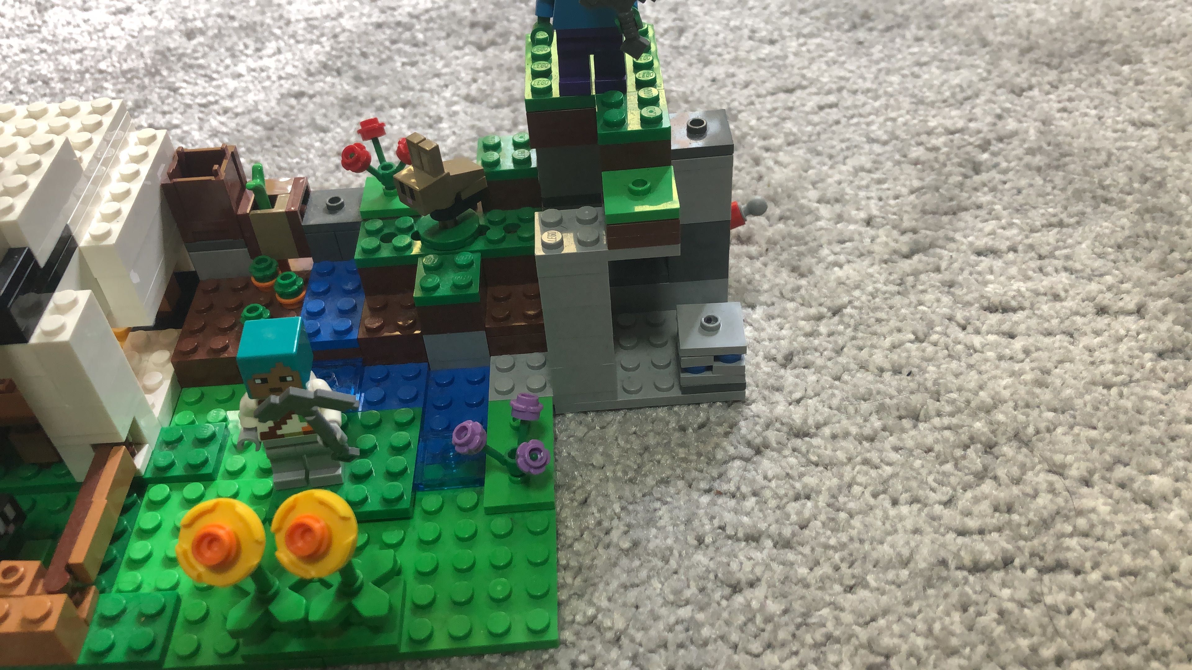 Zestaw LEGO minecraft królicza farma 21181