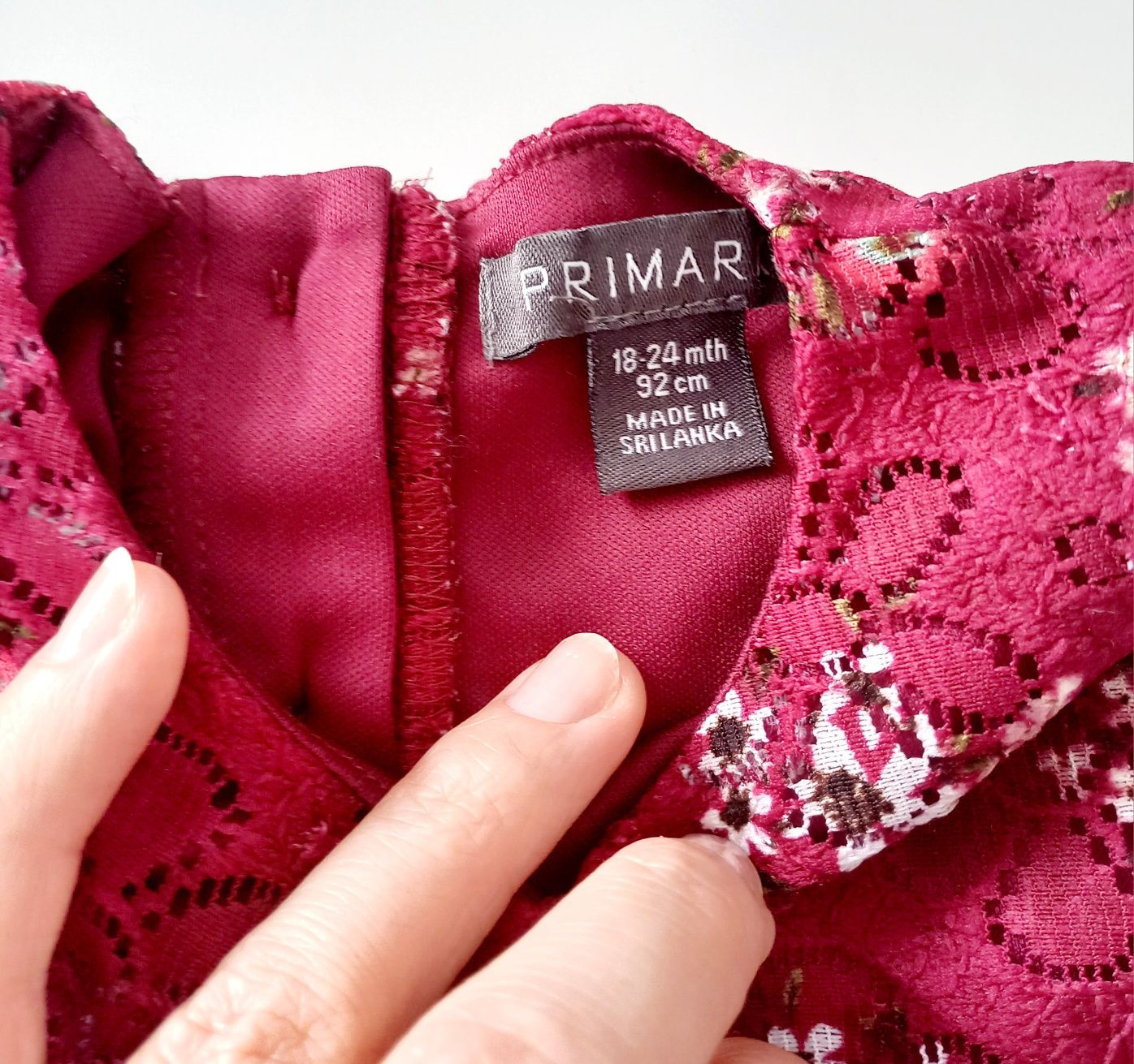 Sukienka marki Primark - r. 92