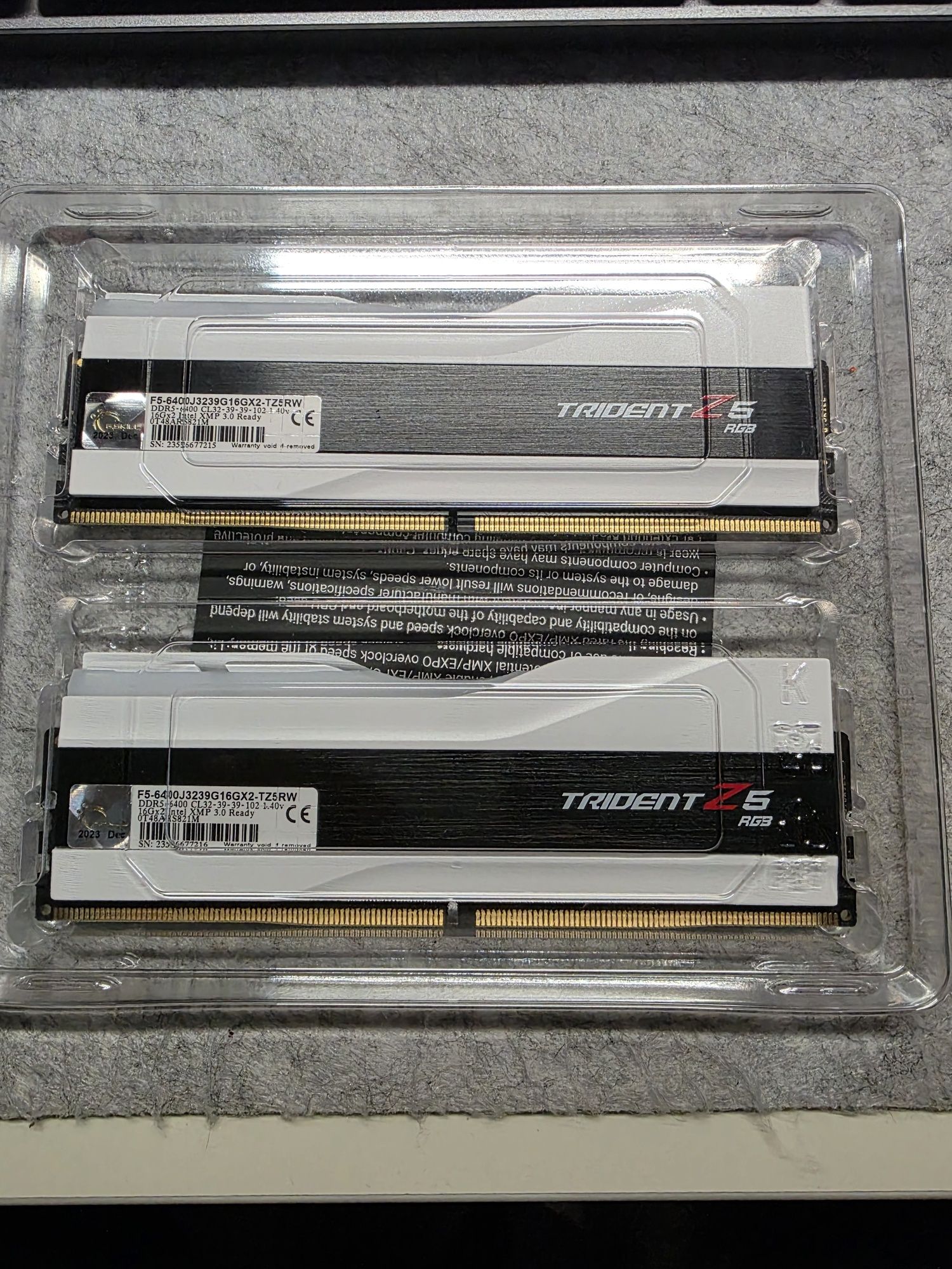G.Skill 32GB Trident Z5 RGB DDR5 6400