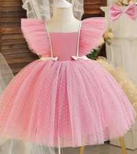 Balowa sukienka dla dziewczynki wesele komunia urodziny sesja Nowa