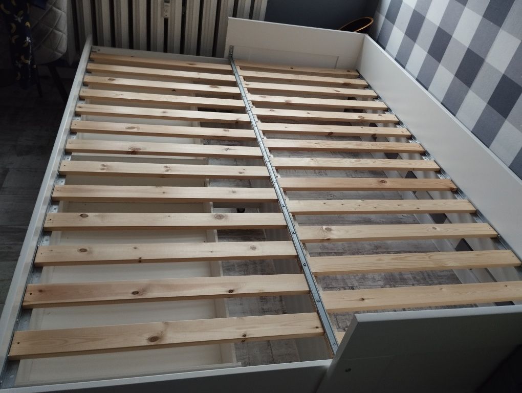 Łóżko Ikea z szufladami 80/160 + materace/200