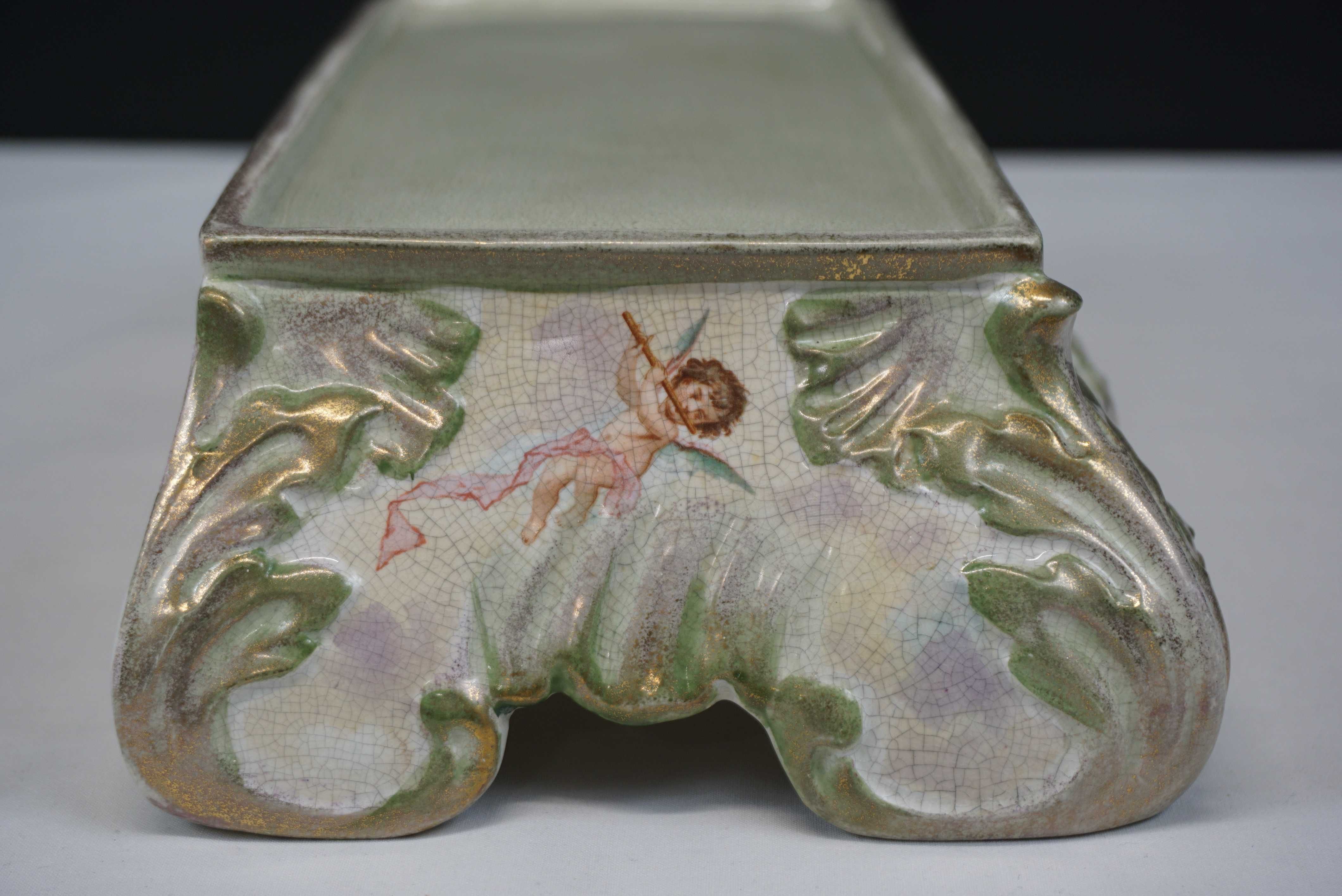 Empire Porcelain Stoke On Trend cokół podstawa anioł putto