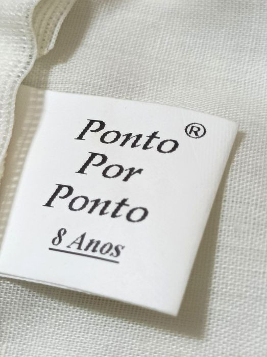 Vestido de Cerimónia em Linho para Menina (Novo - 8 anos)