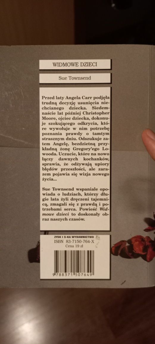 Książka "Widmowe dzieci" Sue Townsend