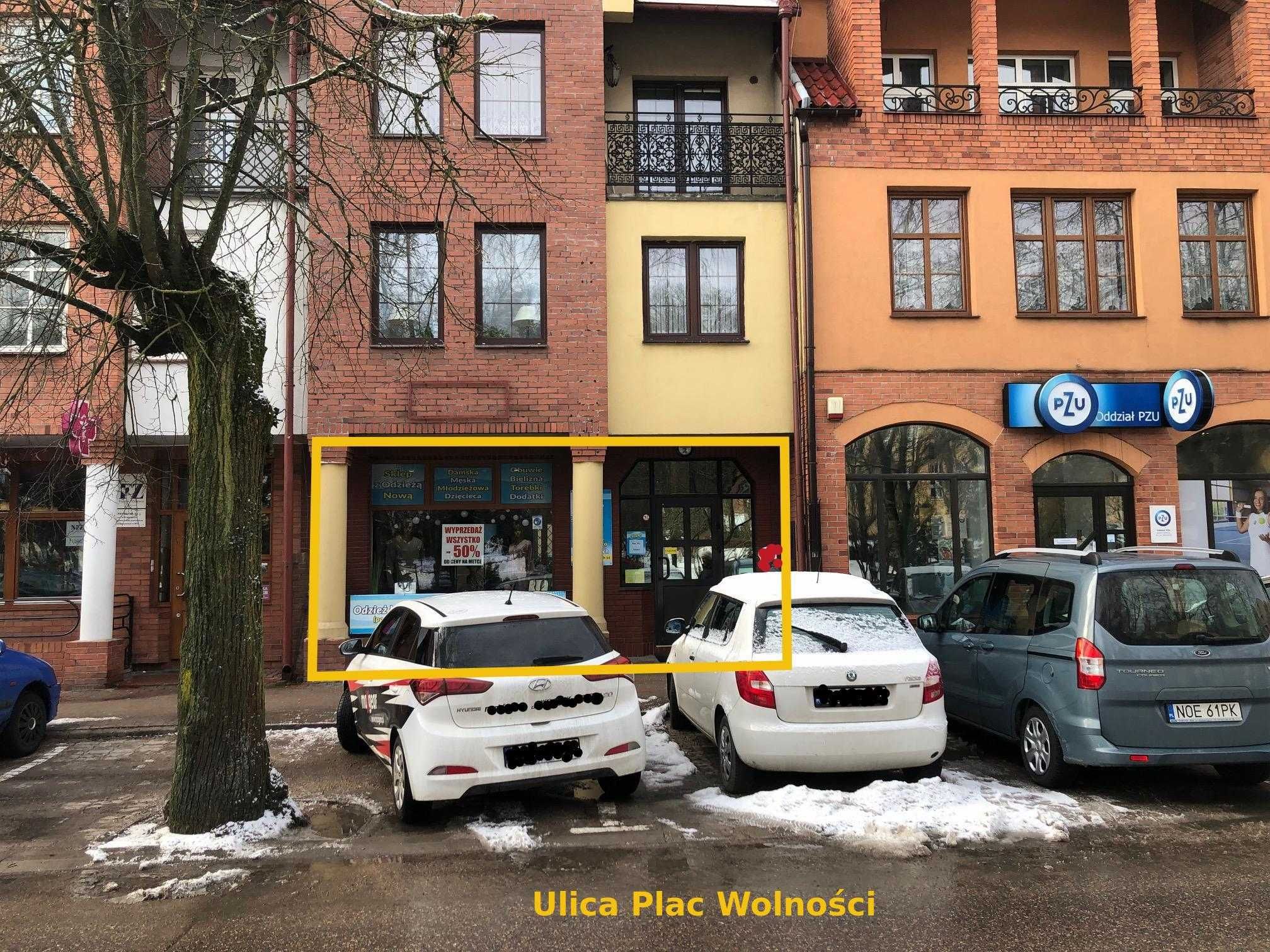 Wynajmę lokal 60m2, centrum: Plac Wolności