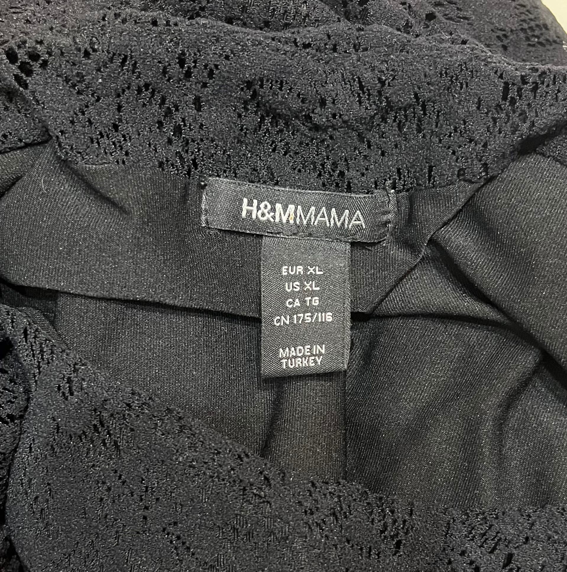 H&M Mama elegancka koronkowa sukienka na święta