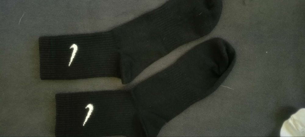 Skarpety Nike białe i czarne