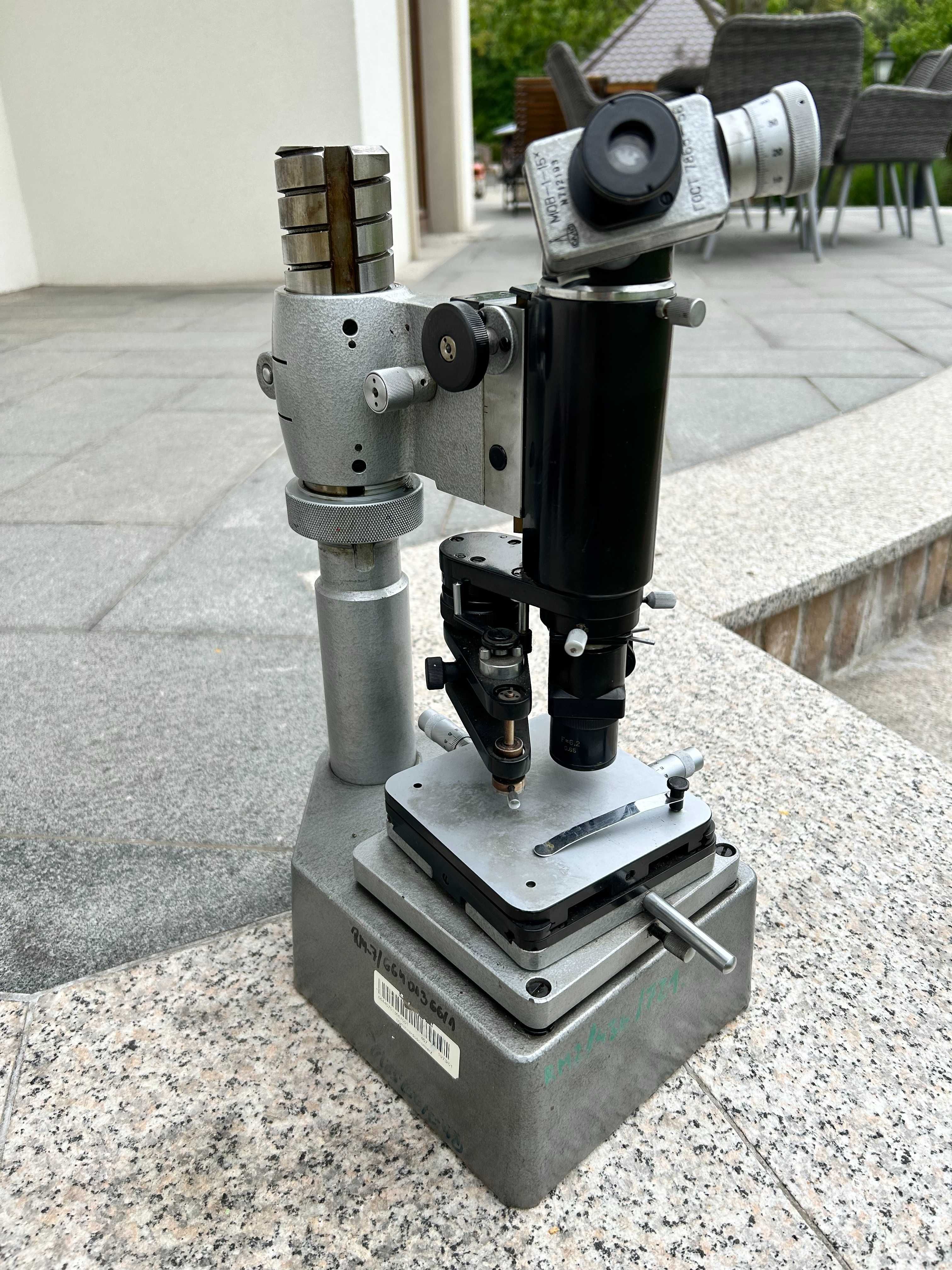 mikrotwardościomierz PMT-3 twardościomierz mikroskop USSR