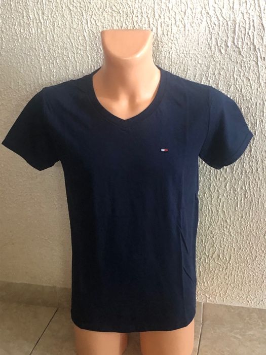 Tommy Hifiger t-shirt męski w szpic S