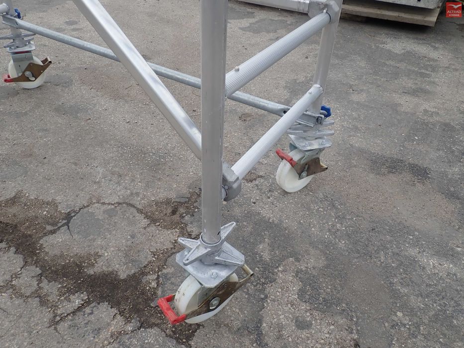 Rusztowanie jezdne, Rusztowanie aluminiowe na kółkach. Sprzedaż - Wyn.