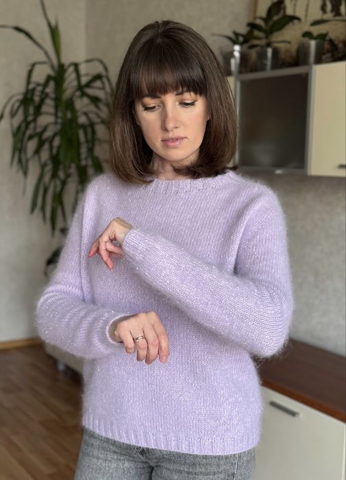 Теплий ангоровий светр джемпер М Л