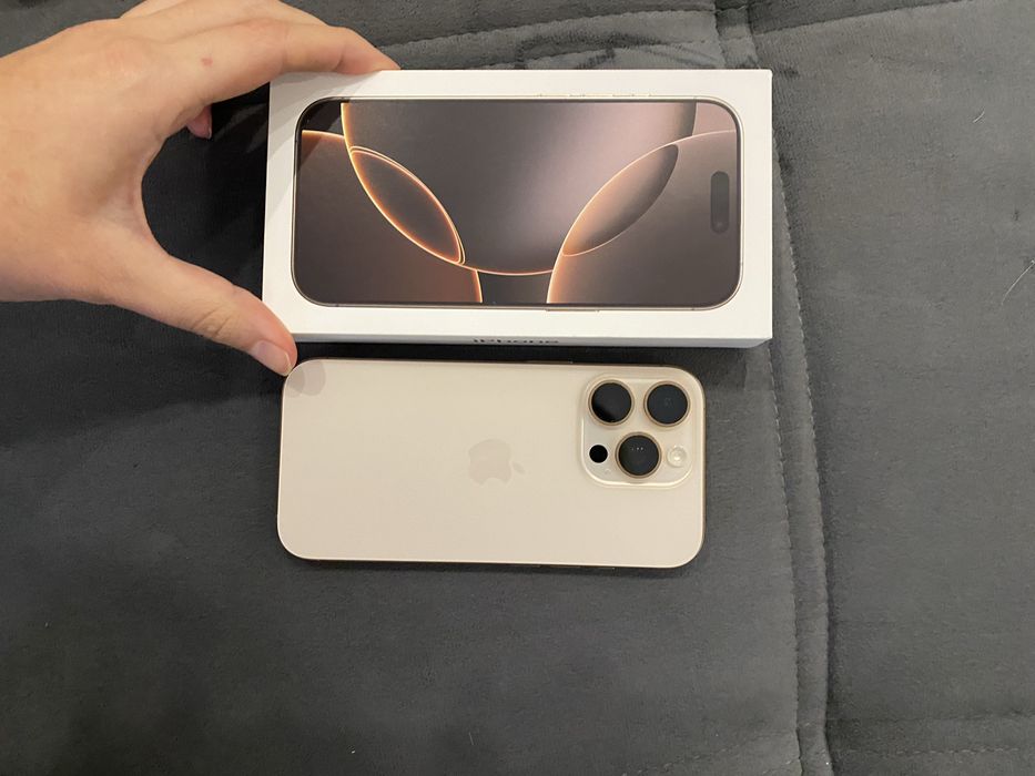 Iphone 16 Pro 256GB Titanio Deserto