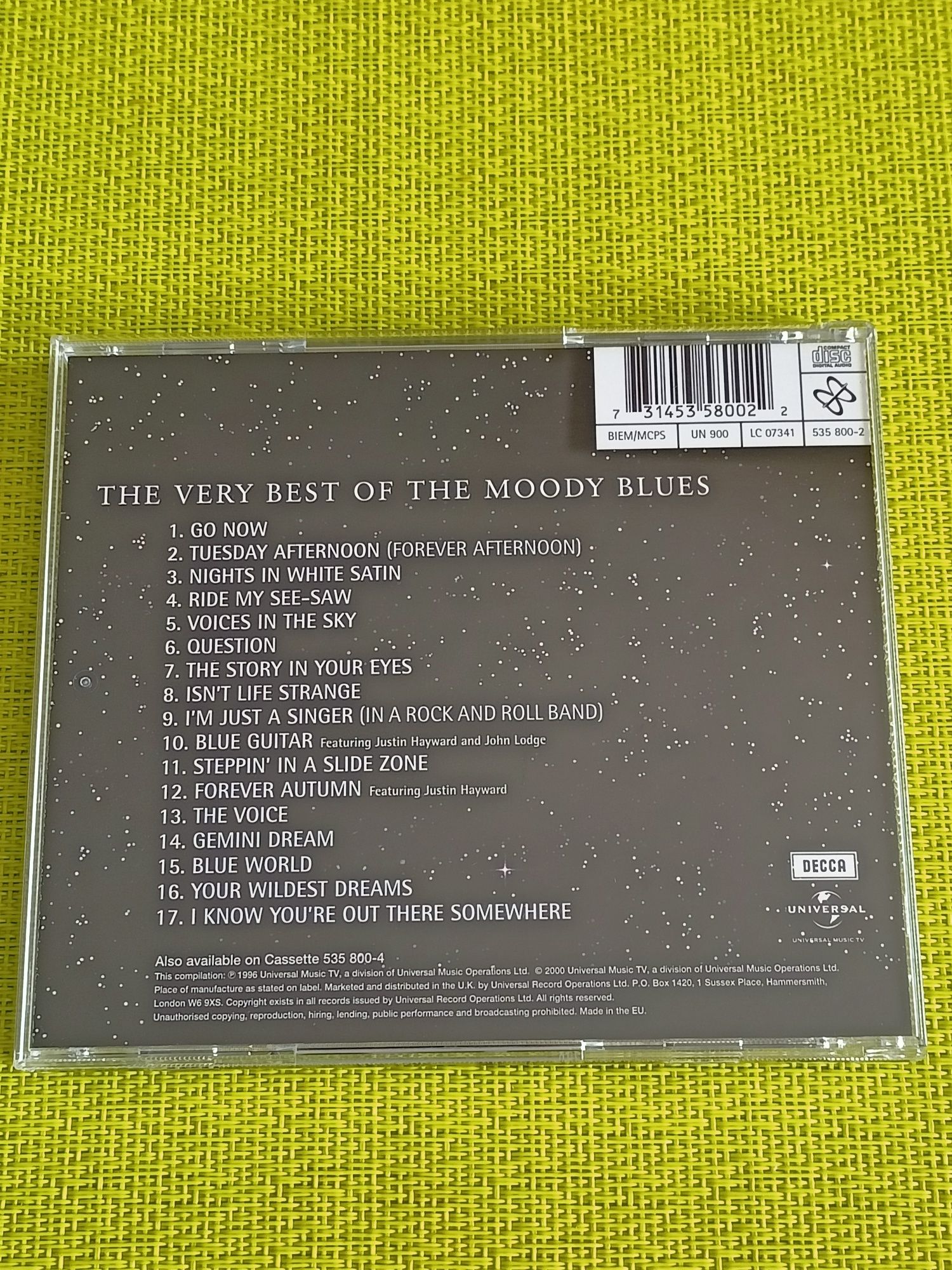 Moody Blues - The Very Best - 2 cd ( 2 składanki )