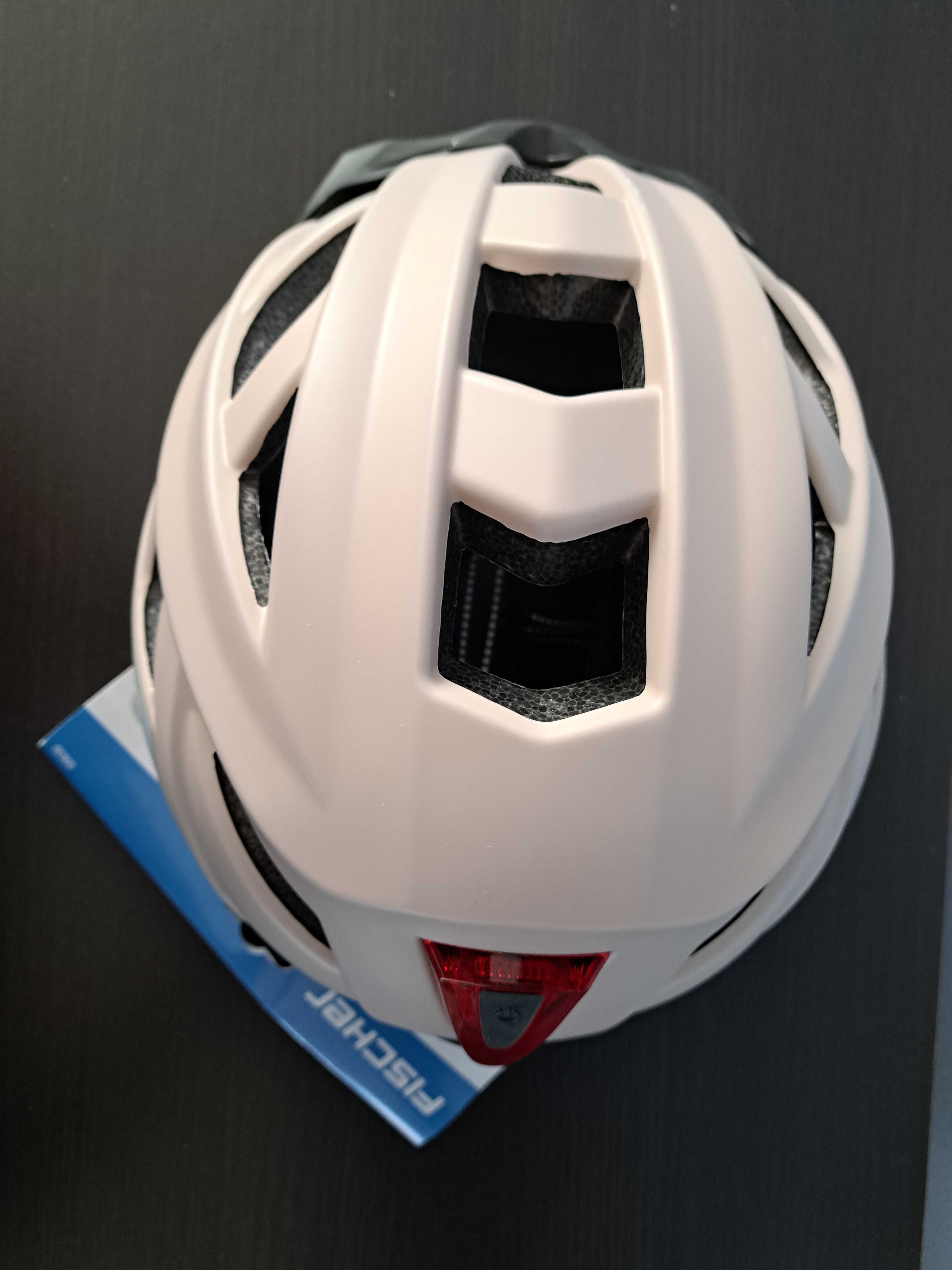 Kaski Kask rowerowy Fischer Urban Plus Dallas 58-61 cm