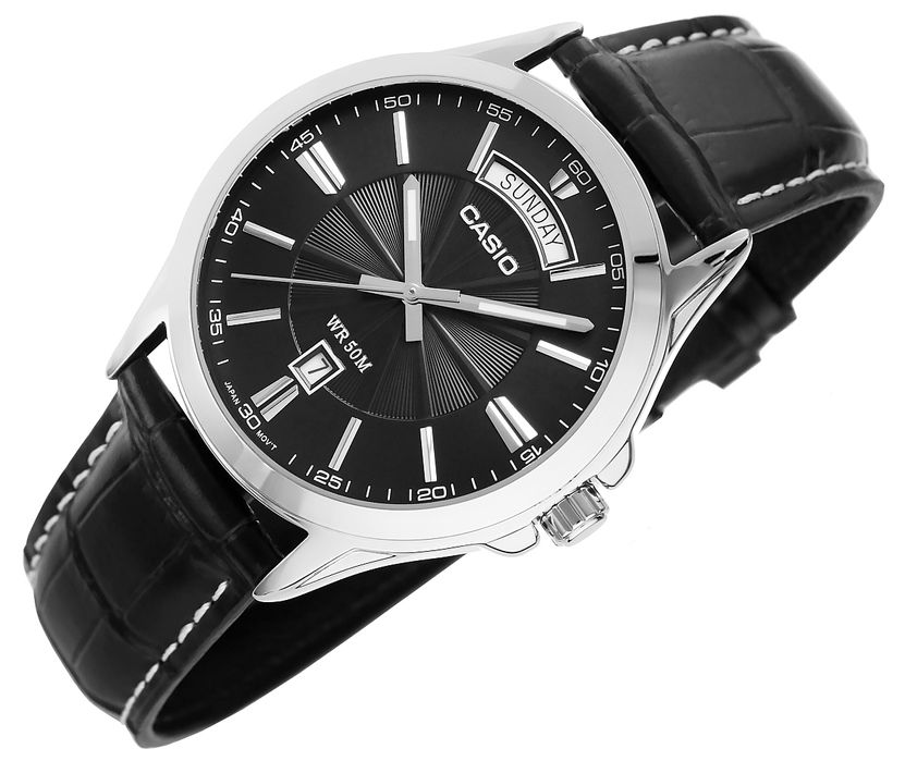 zegarek męski casio mtp-1381l-1avdf + box