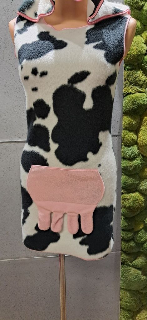 Strój przebranie kostium krowa