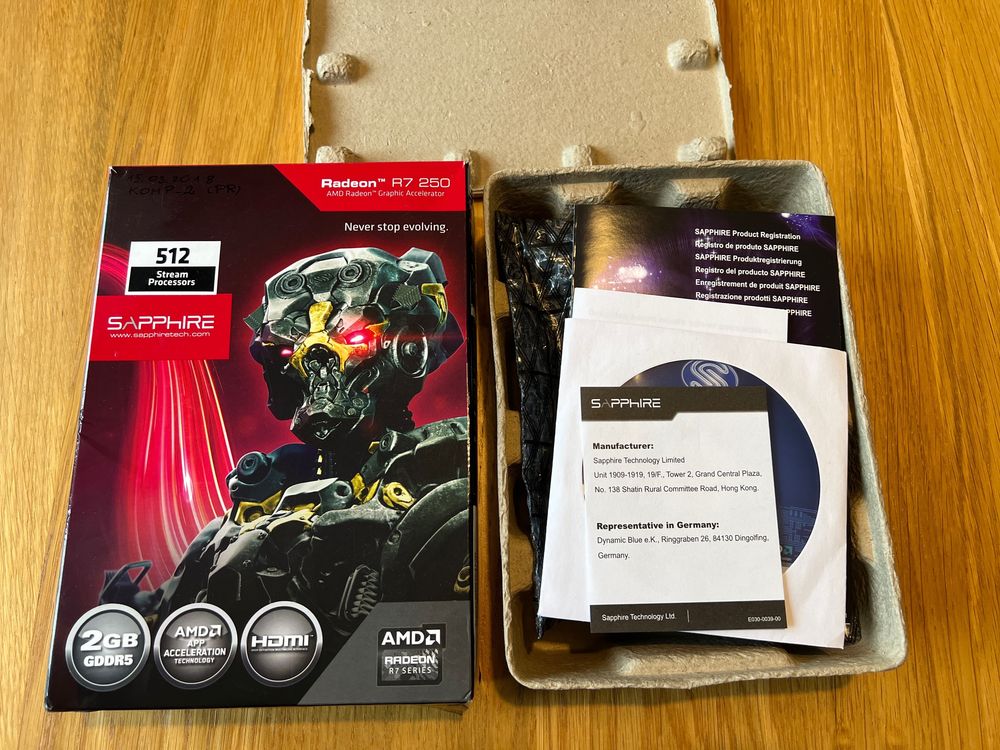 Karta graficzna Radeon R7 250 2GB GDDR5