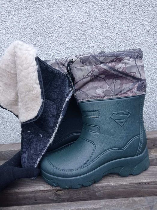 Чоботи чоловічі зимові берці утеплені ботинки зимние сапоги дутики