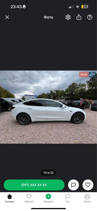 Оренда tesla для таксі 460+ км