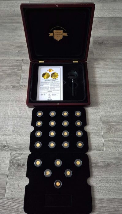 Najmniejsze złote monety świata